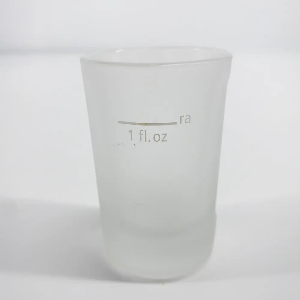 Jagermeister Frosted Shot Glasses Set of 2 Barware 1 oz